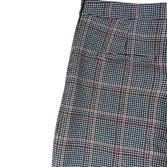 Aritzia Wilfred Kick Flare Plaid Pant Sz. 2 Houndstooth Preppy Academia OldMoney - Picture 15 of 16